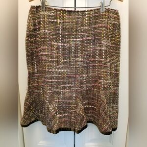 International Concepts Tweed Skirt Size 8
